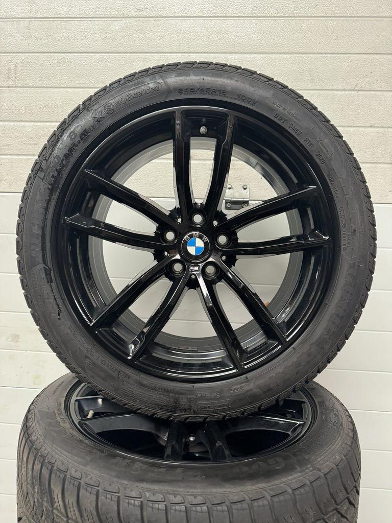 DEMO 18’’ BMW 5 SERIE G30 G31 G60 G61 VELGEN WINTERBANDEN OR, Auto-onderdelen, 18 inch, -, -, Banden en Velgen