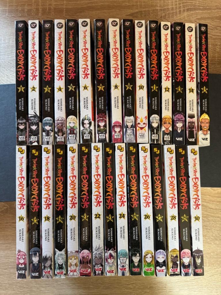 Twin Star Exorcists manga, Boeken, Meerdere comics, Ophalen of Verzenden, Zo goed als nieuw, Japan (Manga)