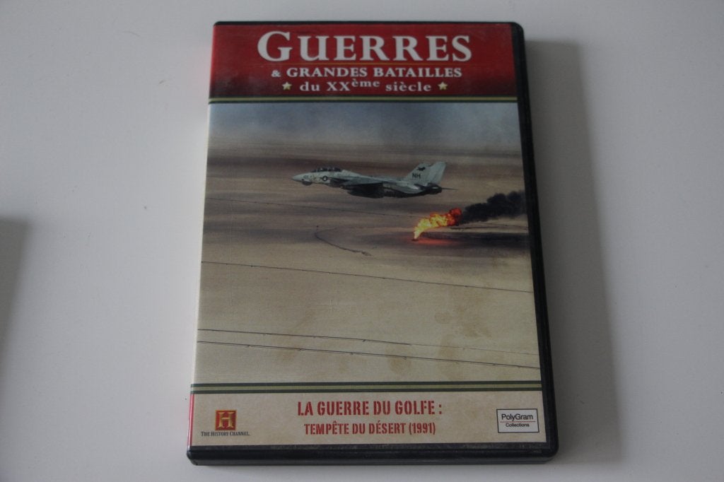 DVD LA GUERRE DU GOLFE, Enlèvement, Utilisé, Guerre