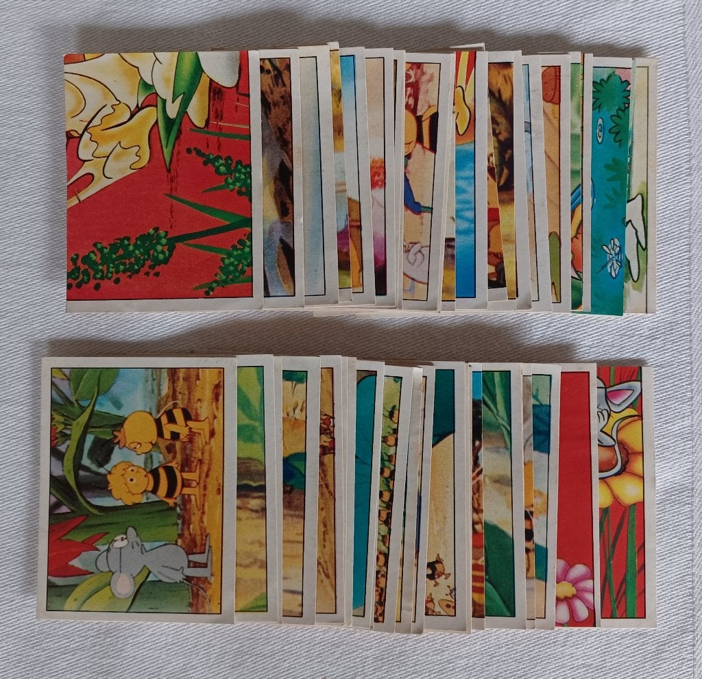 Autocollants Panini Maya l'Abeille (1980), Enlèvement ou Envoi, Comme neuf, Plusieurs autocollants