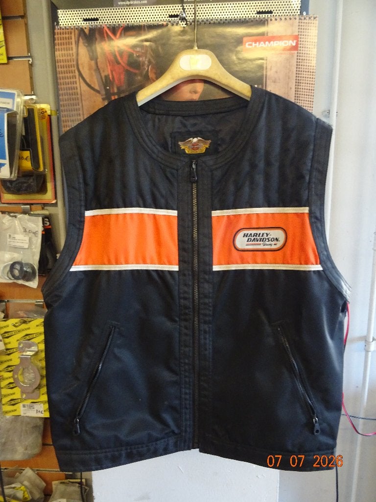 Harley Davidson Gilet XXL mannen, Motoren, Ophalen, Harley-Davidson, Jas | textiel, Heren
