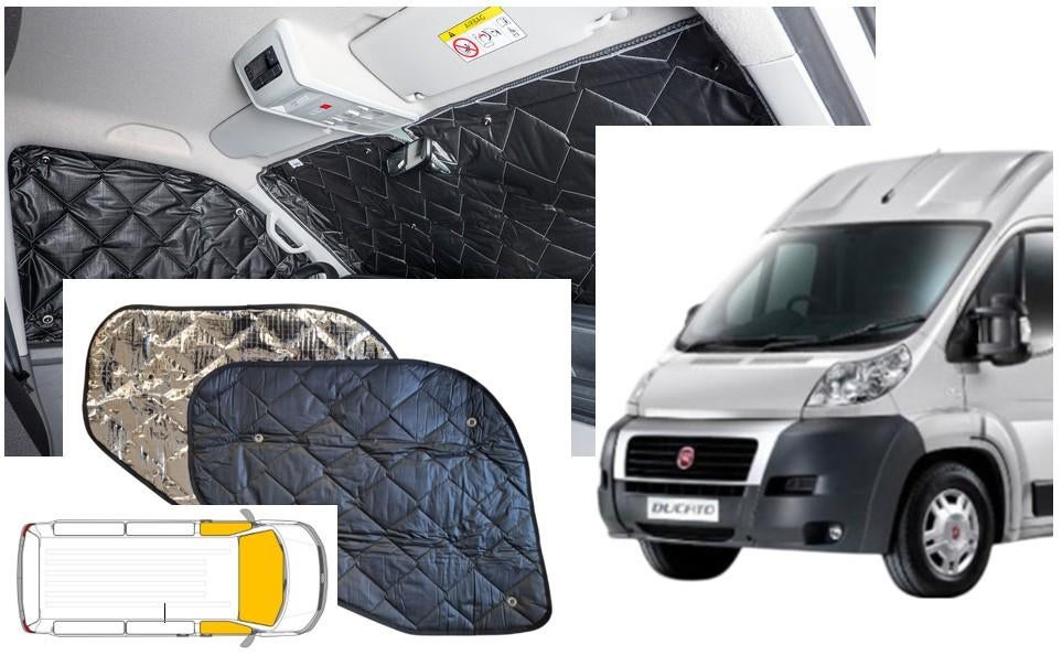 Fiat Ducato Raamverduistering-Isolatie voorzijde 2006-2014, Caravans en Kamperen, Mobilhome-accessoires, Ophalen of Verzenden