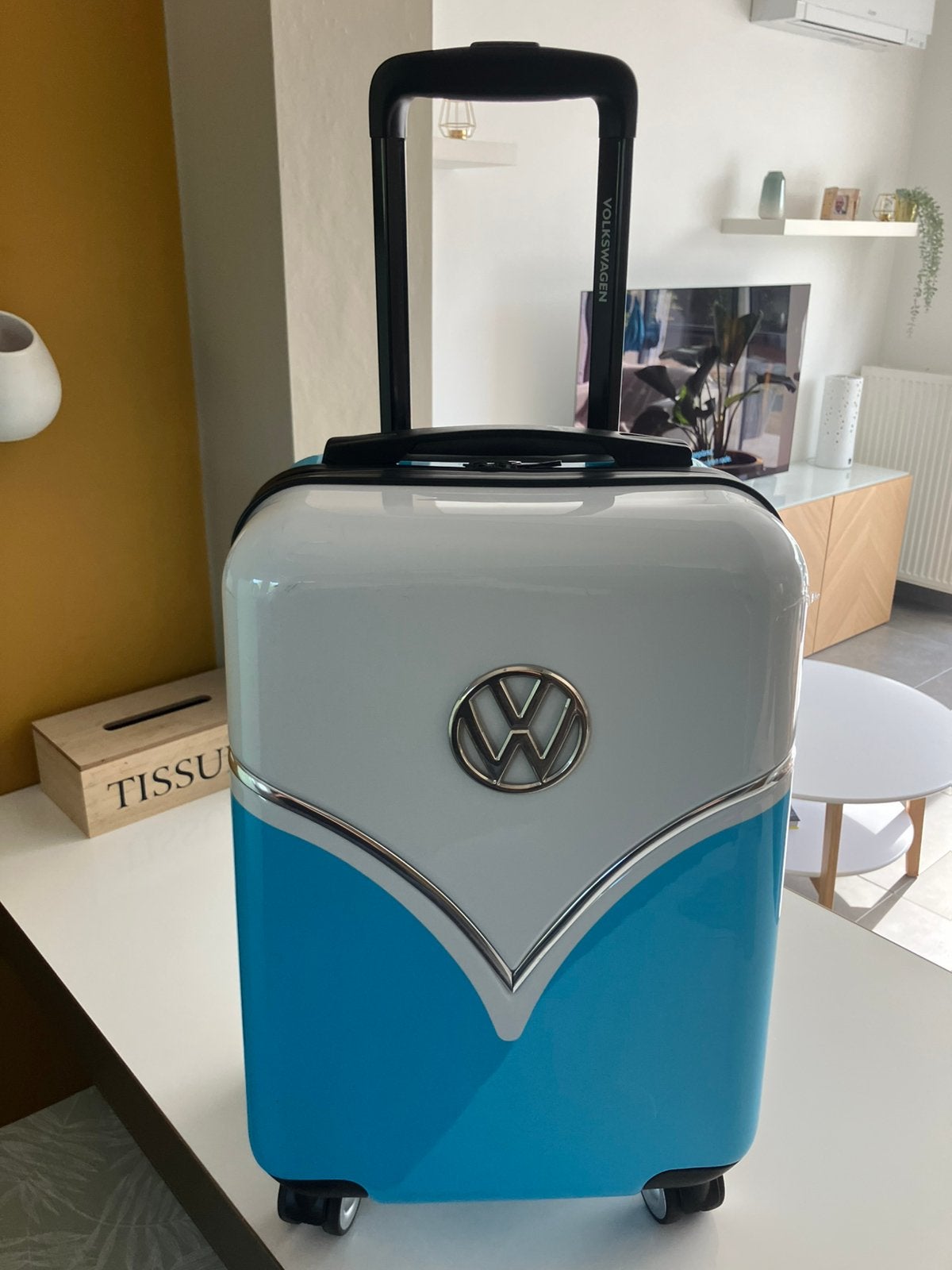 reistrolley volkswagen t1, Bijoux, Sacs & Beauté, Enlèvement ou Envoi, Plastique dur, Moins de 35 cm, Poignée extensible