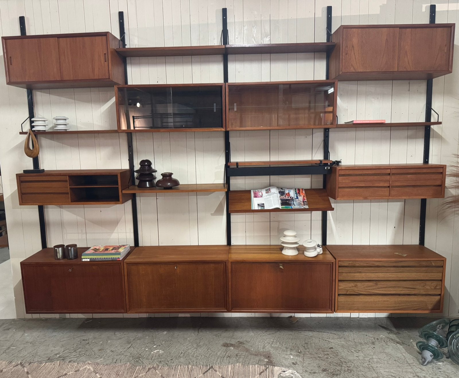 Poul Cadovius by Royal System vintage modulair wandsysteem, Ophalen of Verzenden