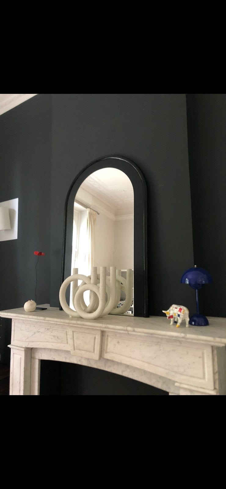 Miroir 1980 à poser idéal pour cheminée, Enlèvement
