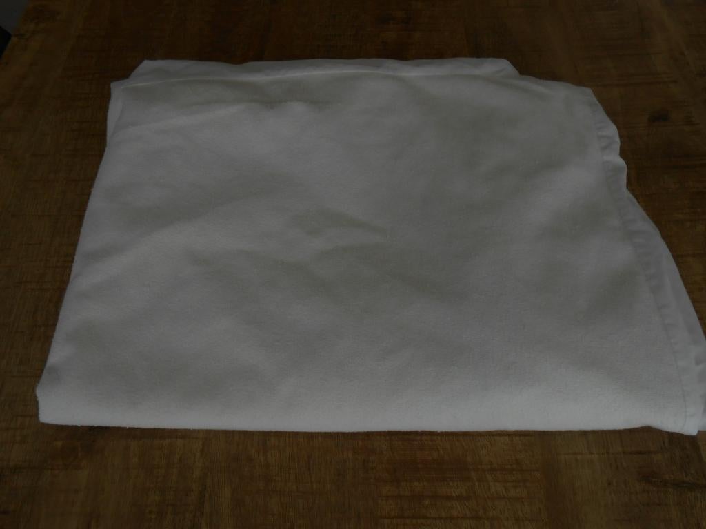 Waterdichte matrasbeschermer 140x200cm, 100% Polyester, Huis en Inrichting, Ophalen, Wit, Overige typen, Tweepersoons