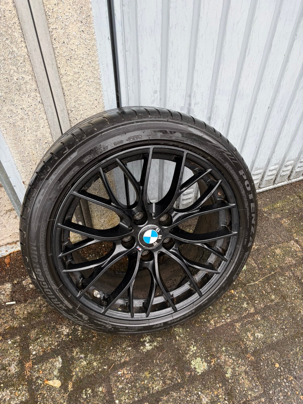 Bmw 405m velgen 3 serie 4 serie f30 f31 zomerbanden 5x120, Auto-onderdelen, Ophalen, 18 inch, Zomerbanden, Banden en Velgen