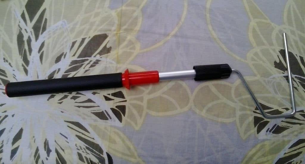Nieuwe telescopische verfrolhouder, max 70 cm lang, Bricolage & Construction, Matériel de peinture, Enlèvement ou Envoi, Neuf