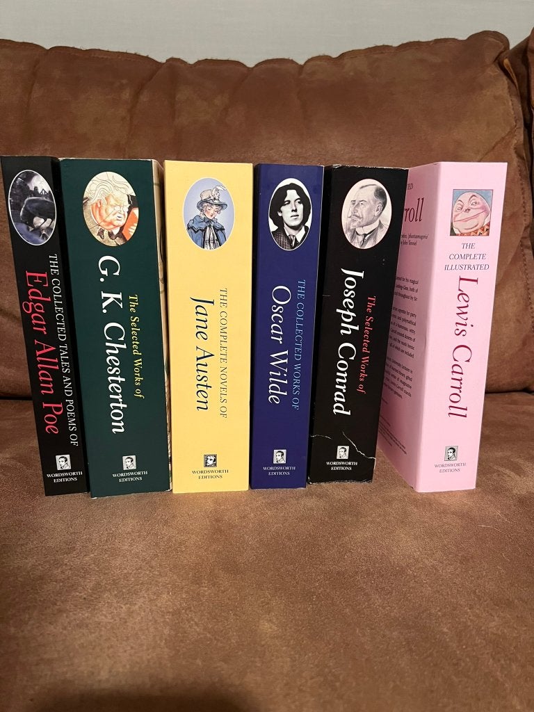 Wordswort Editions: Edgar Allen Poe, Austen, O. Wilde, J. C, Ophalen of Verzenden, Zo goed als nieuw, België