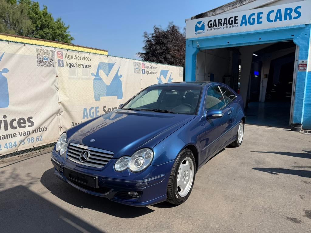 Mercedes c200 coupe essence automatique, Achat, Entreprise, Noir, 120 kW