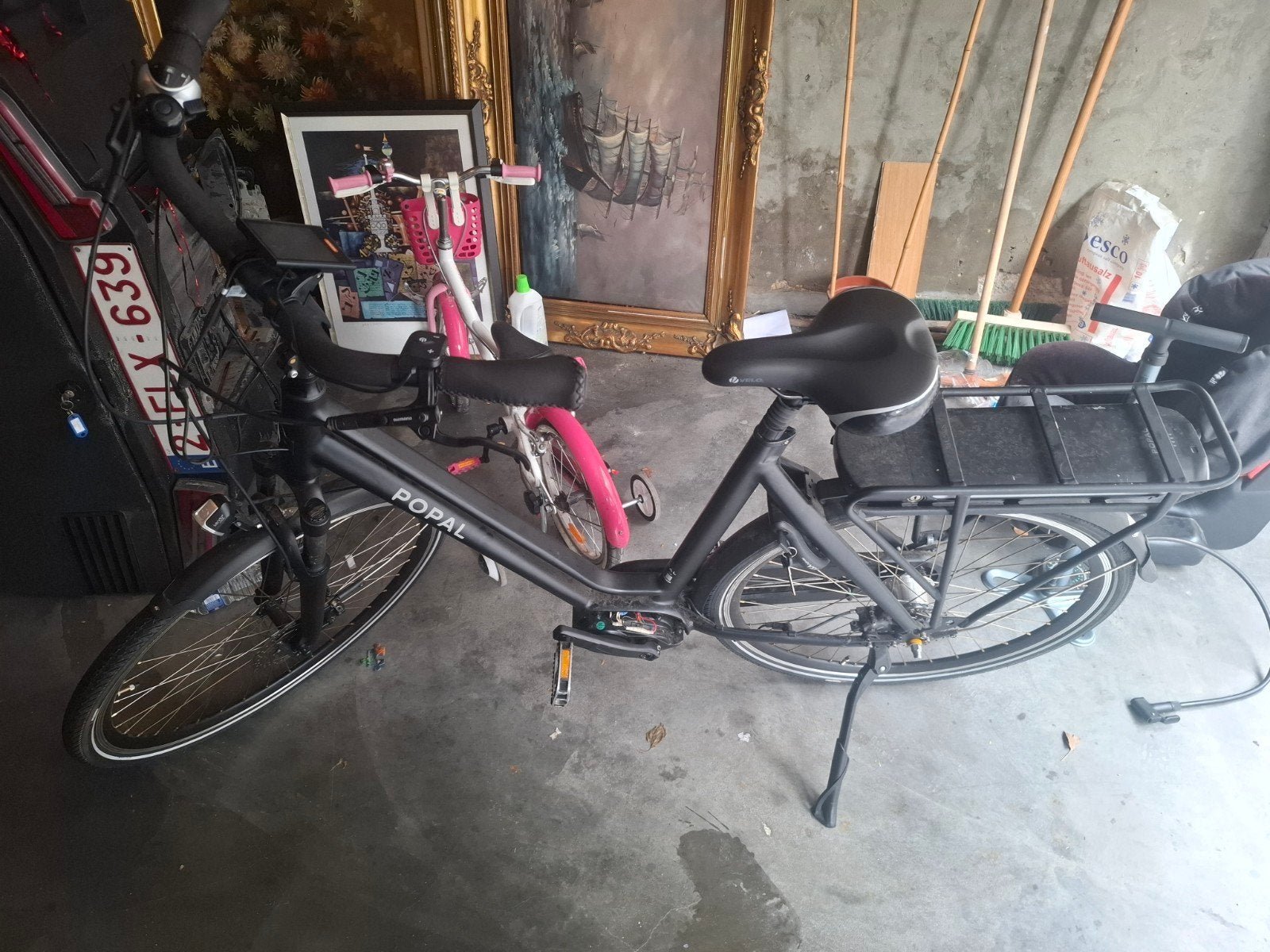 Popal Elektrische fiets defect, Ophalen