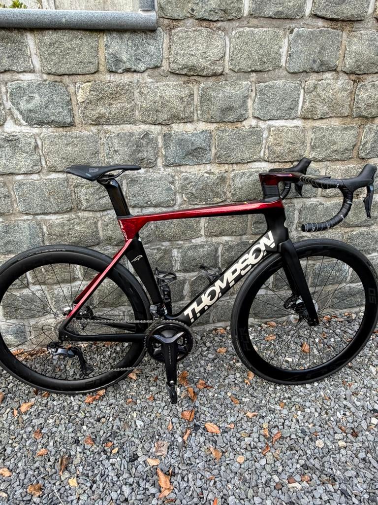 Thompson falcon, Fietsen en Brommers, Fietsen | Racefietsen, Ophalen, Zo goed als nieuw, Carbon