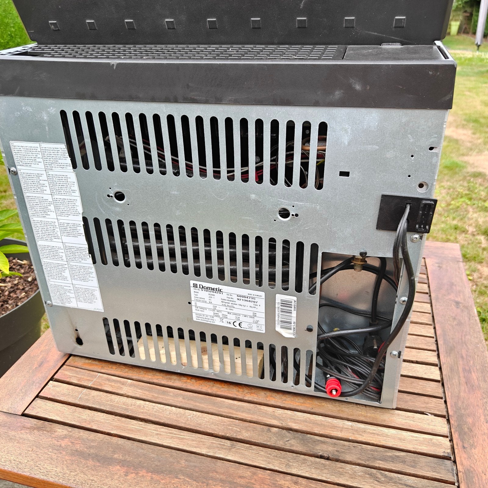 koelbox domitec, Ophalen