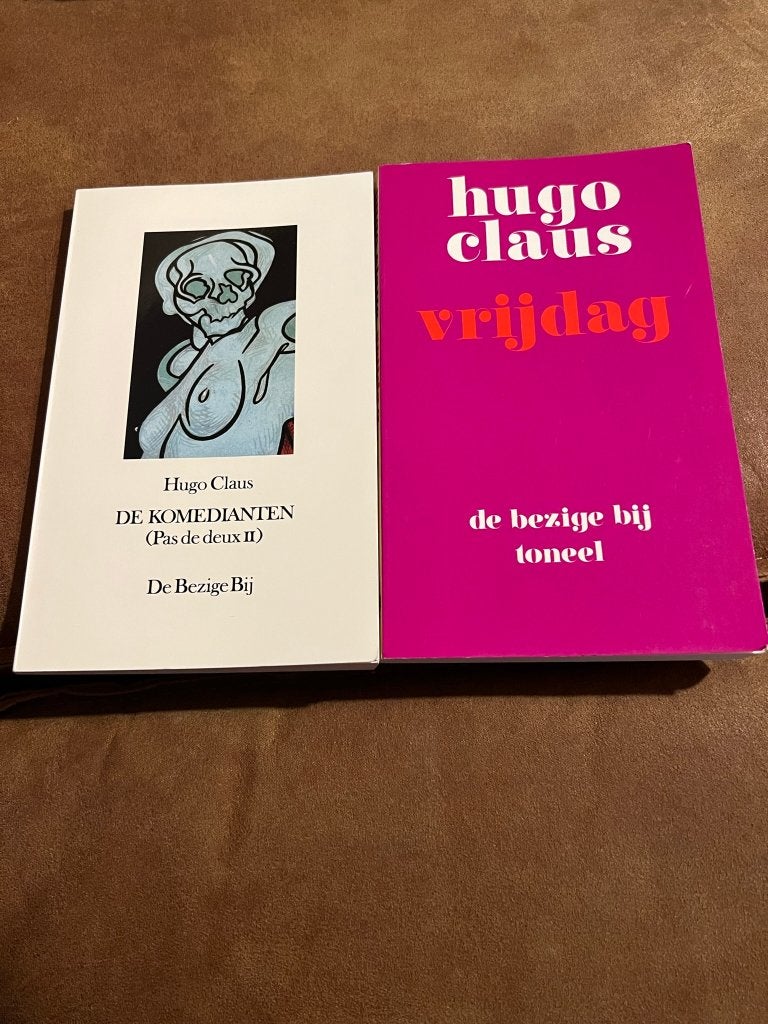 Hugo Claus toneelstukken: De Komedianten/Vrijdag *De Bezige*, Boeken, Kunst en Cultuur | Dans en Theater, Ophalen of Verzenden