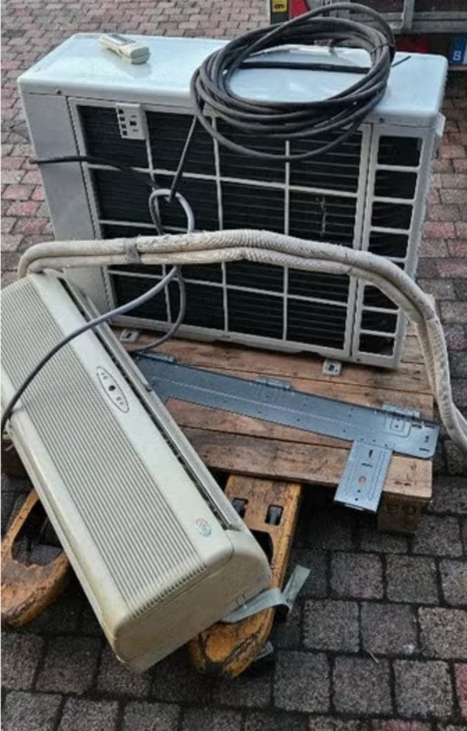 airco, Elektronische apparatuur, Airco's, Ophalen, 3 snelheden of meer, 60 tot 100 m³, Gebruikt