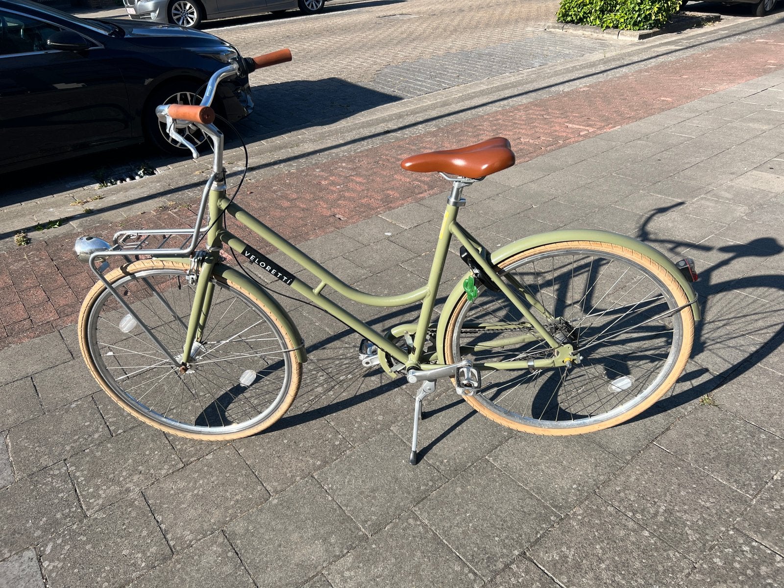 Veloretti damesfiets, Accès (extra) bas, Autres marques, Frein à rétropédalage, 53 à 56 cm