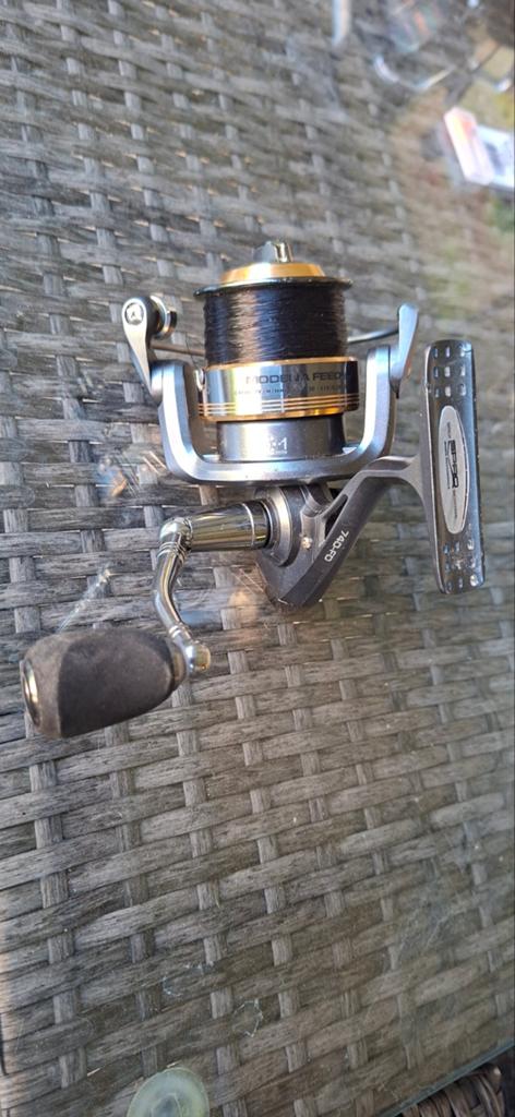 Spro modena feeder 740FD, Ophalen