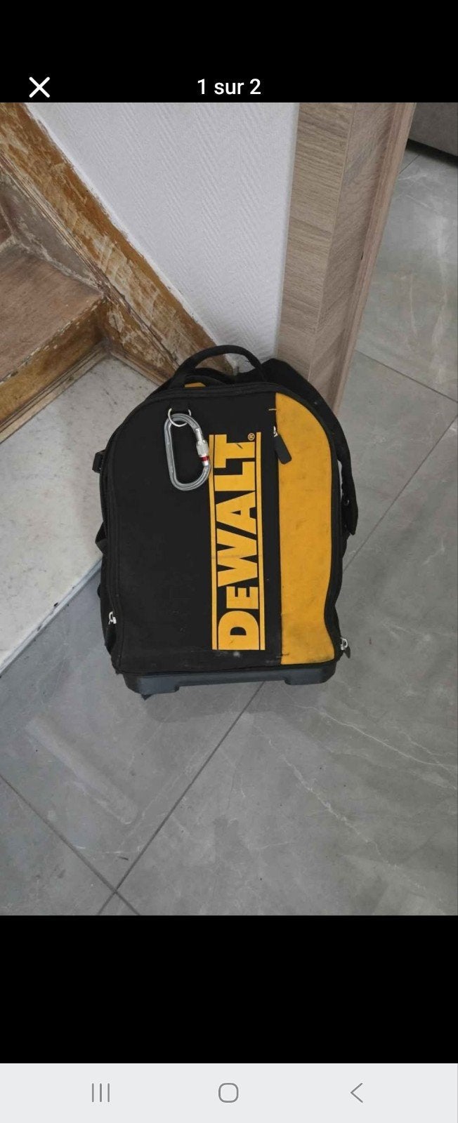 sac de travaille dewalt, Enlèvement, Comme neuf, Hommes
