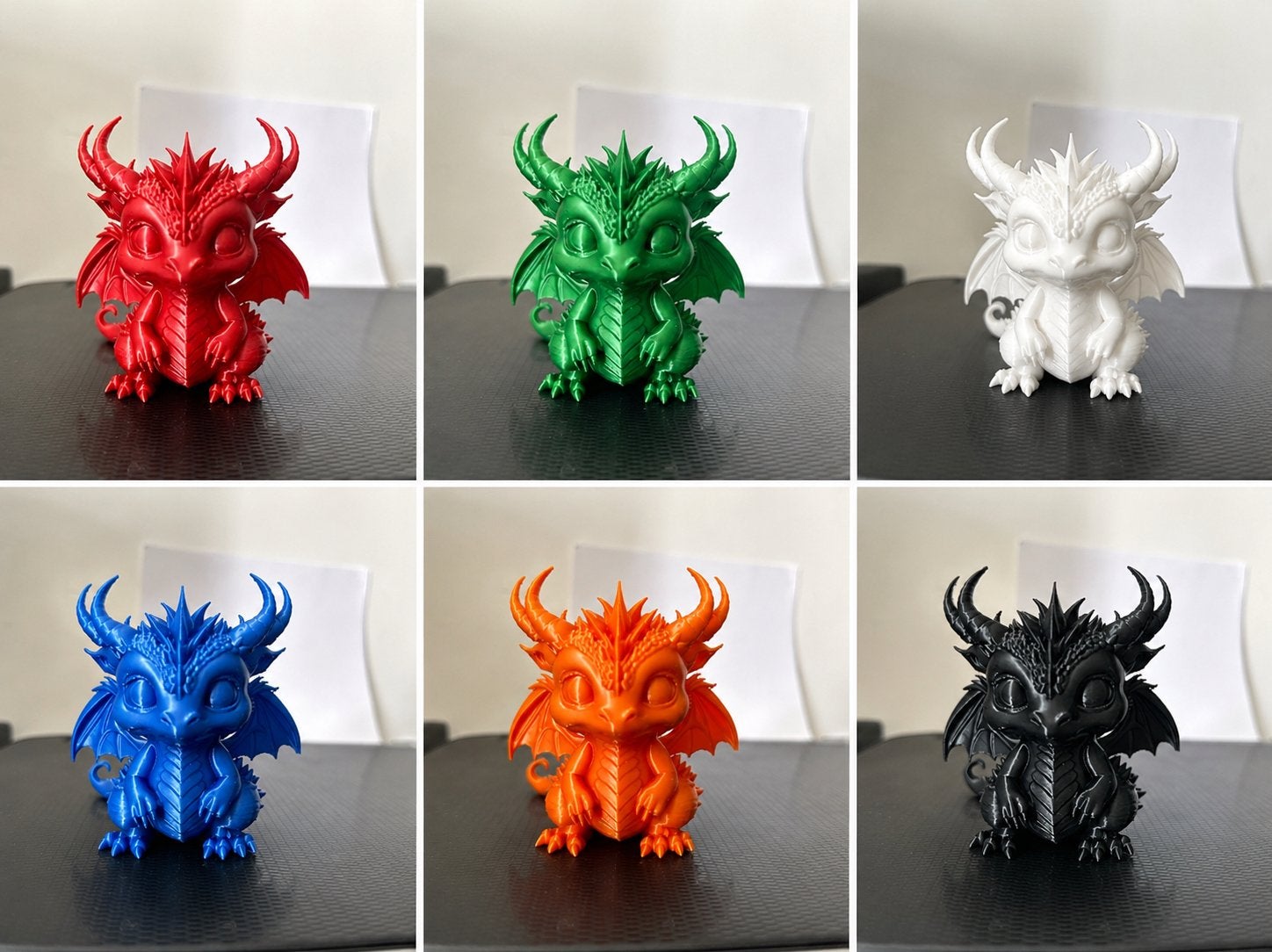 Schattige 3D-geprinte babydraak, Verzamelen, Swarovski, Ophalen of Verzenden, Zo goed als nieuw