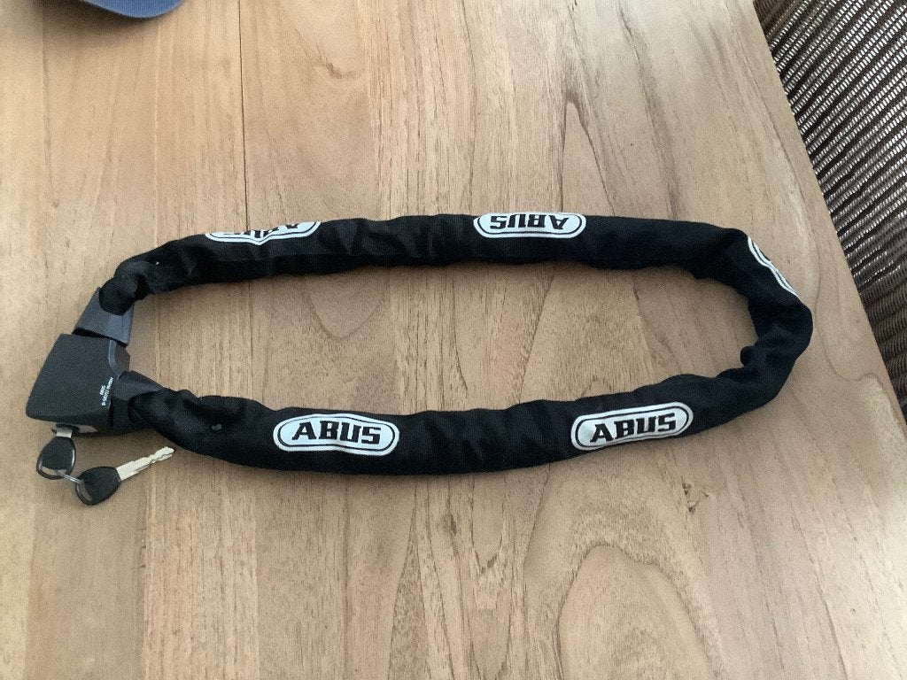 Fietsslot abus, Ophalen of Verzenden, Zo goed als nieuw