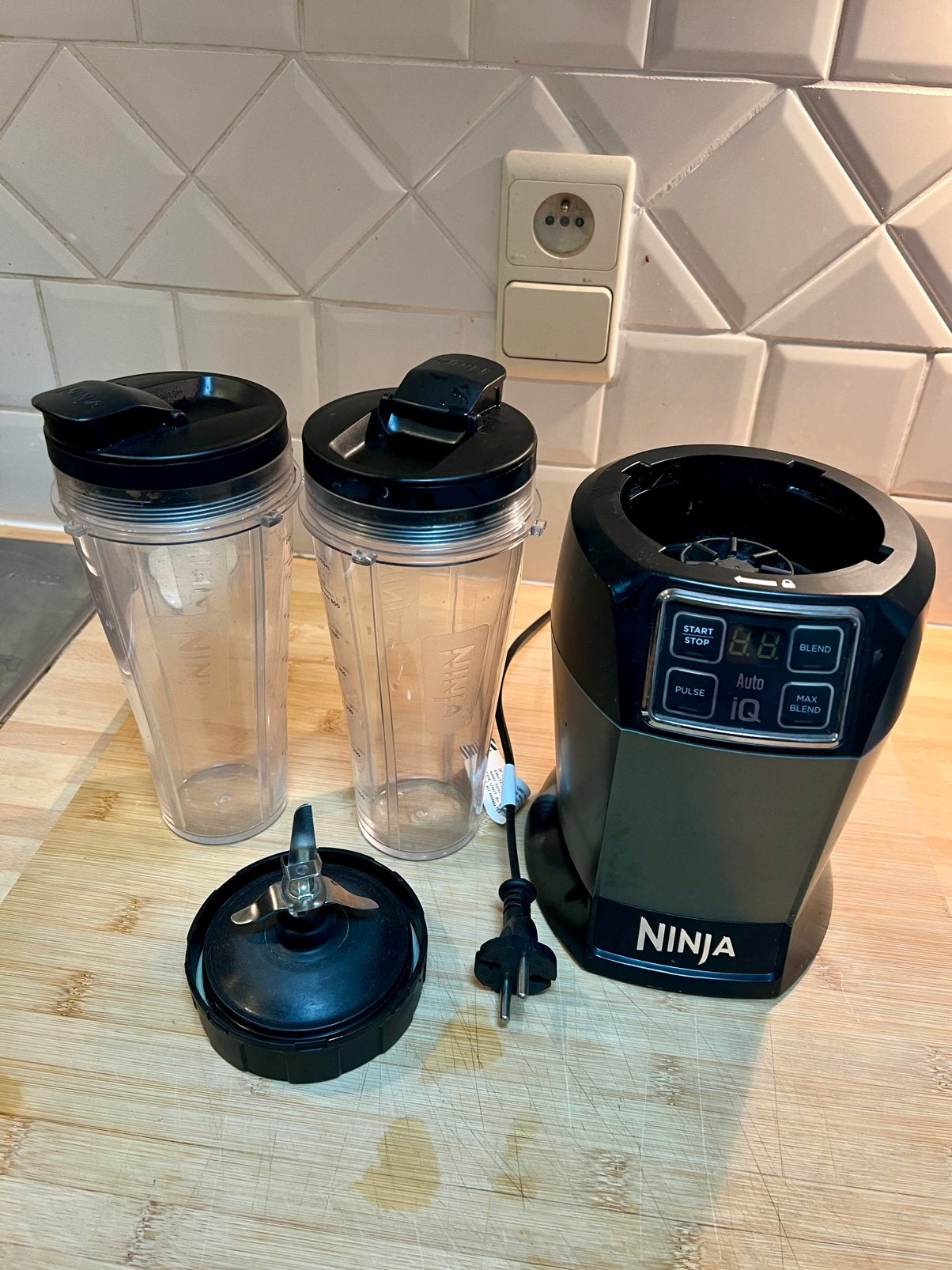 Ninja Auto-iQ blender - BN495EU, Elektronische apparatuur, Ophalen, Zo goed als nieuw, Blender