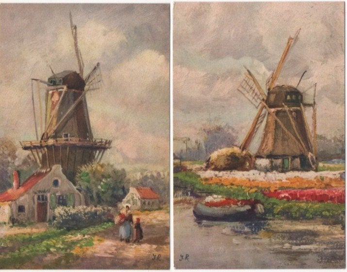 MOLENS - JULIUS RUNGE, Verzamelen, Ophalen of Verzenden, Voor 1920, Ongelopen