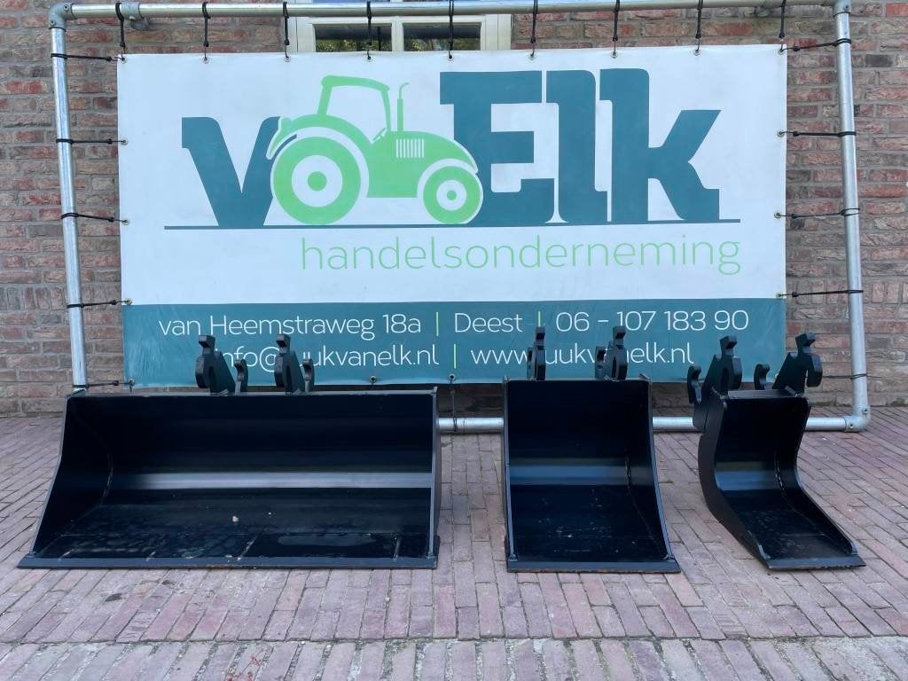 Nieuwe Set CW05 bakken voor Minigraver (bj 2026), Graafmachine