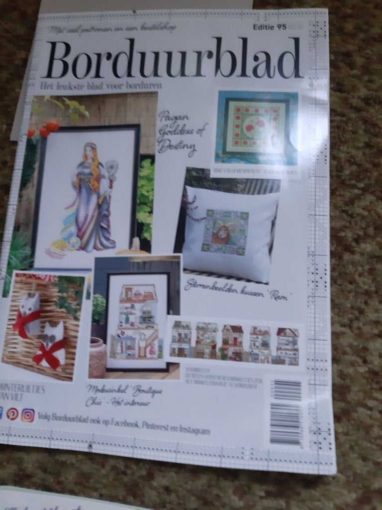 borduurblad, Ophalen, Zo goed als nieuw, Handborduren, Patroon