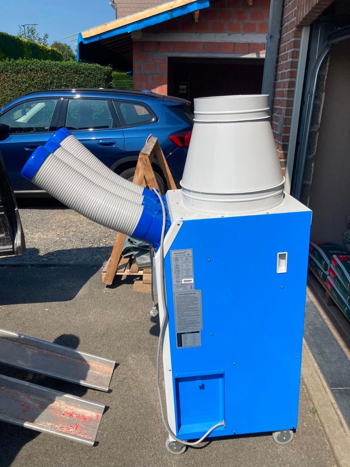 Mobiele airco industrieel, Ophalen, Zo goed als nieuw