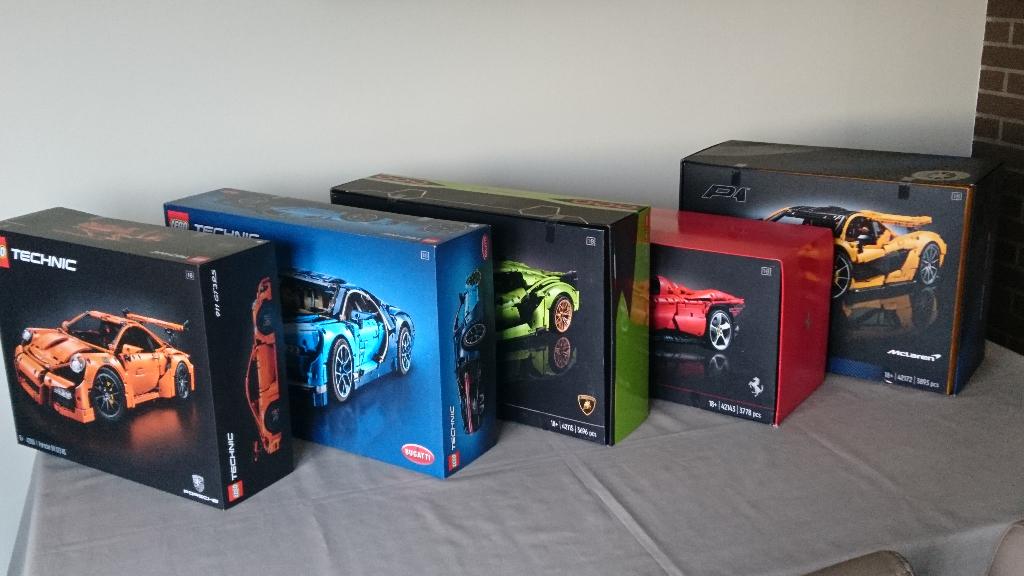 Lego Technic Supercars - Complete Serie - Nieuw en Sealed, Kinderen en Baby's, Speelgoed | Duplo en Lego, Nieuw, Lego, Complete set