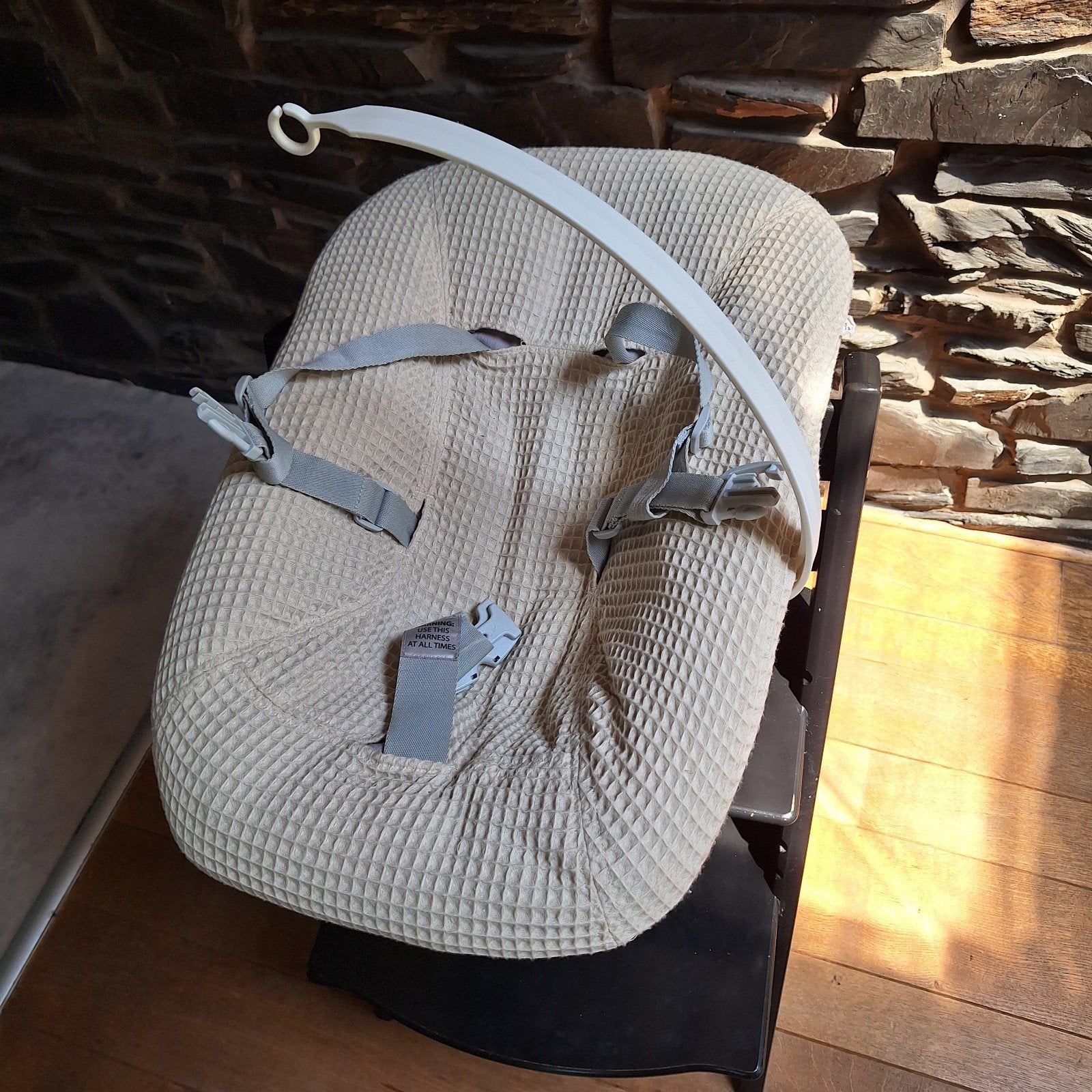Stokke newborn set incl. Wafel hoes beige, Kinderen en Baby's, Ophalen, Zo goed als nieuw, Overige merken