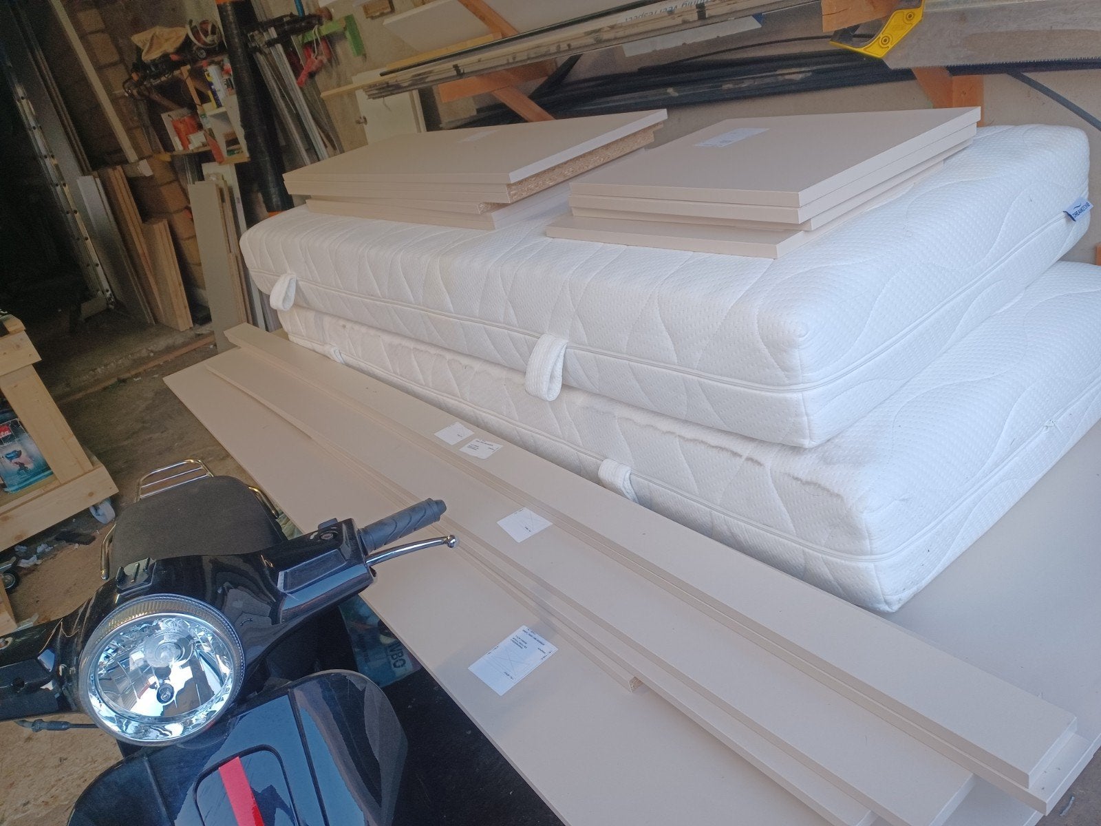 En raison de l'achat d'un autre matelas, nous reprenons l'an, Enlèvement ou Envoi, Matelas