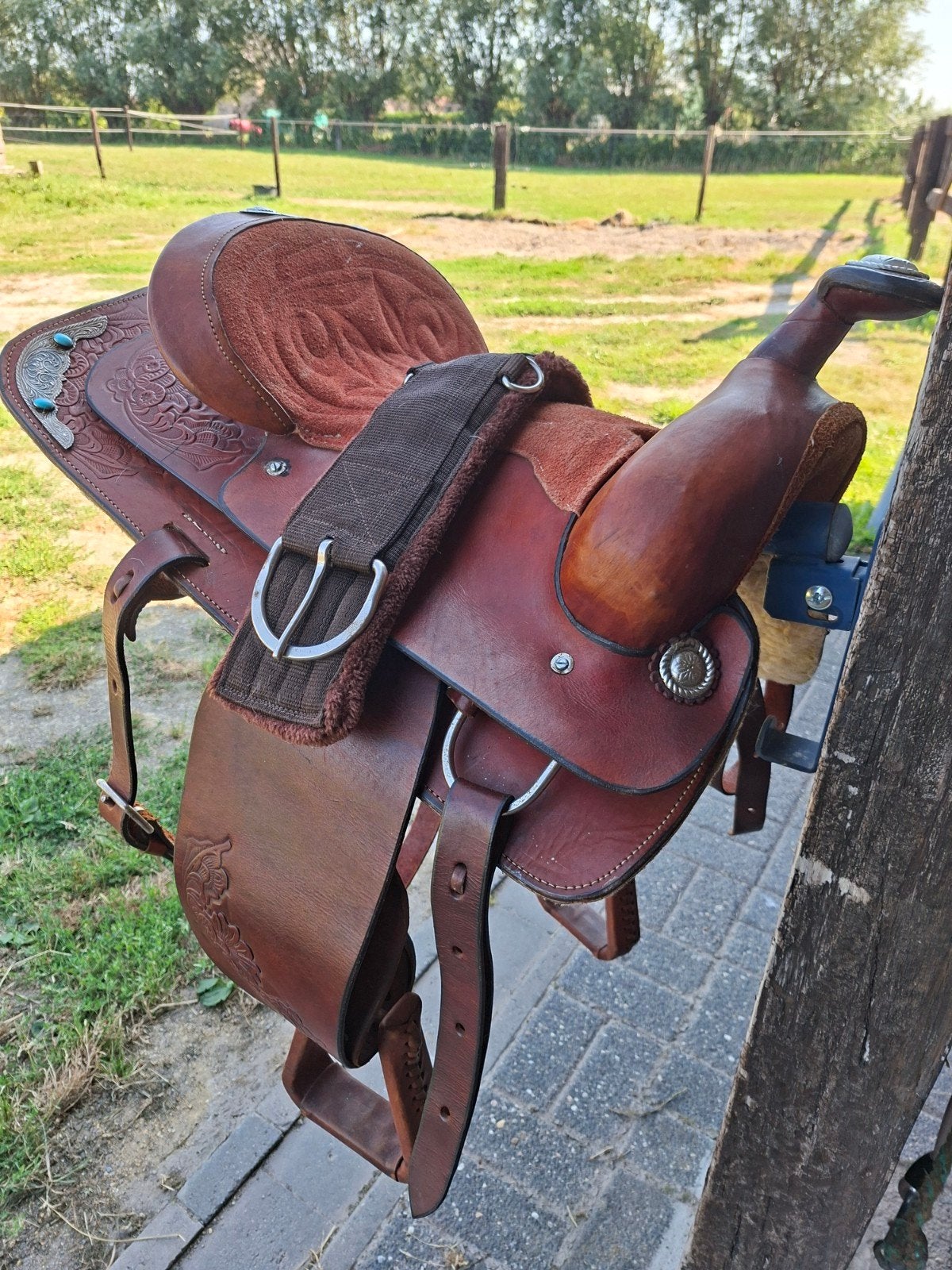 Westernzadel, Animaux & Accessoires, Chevaux & Poneys | Selles, Enlèvement