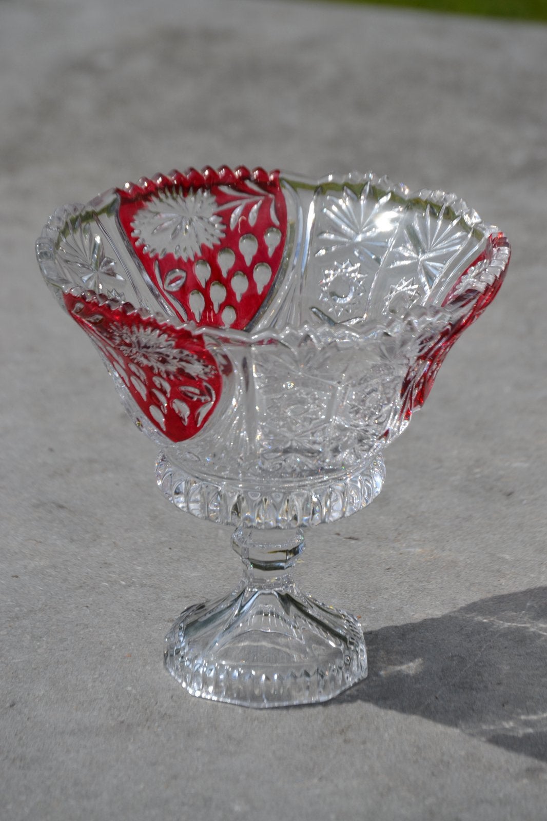 Vase en cristal de Bohême, Antiquités & Art, Enlèvement