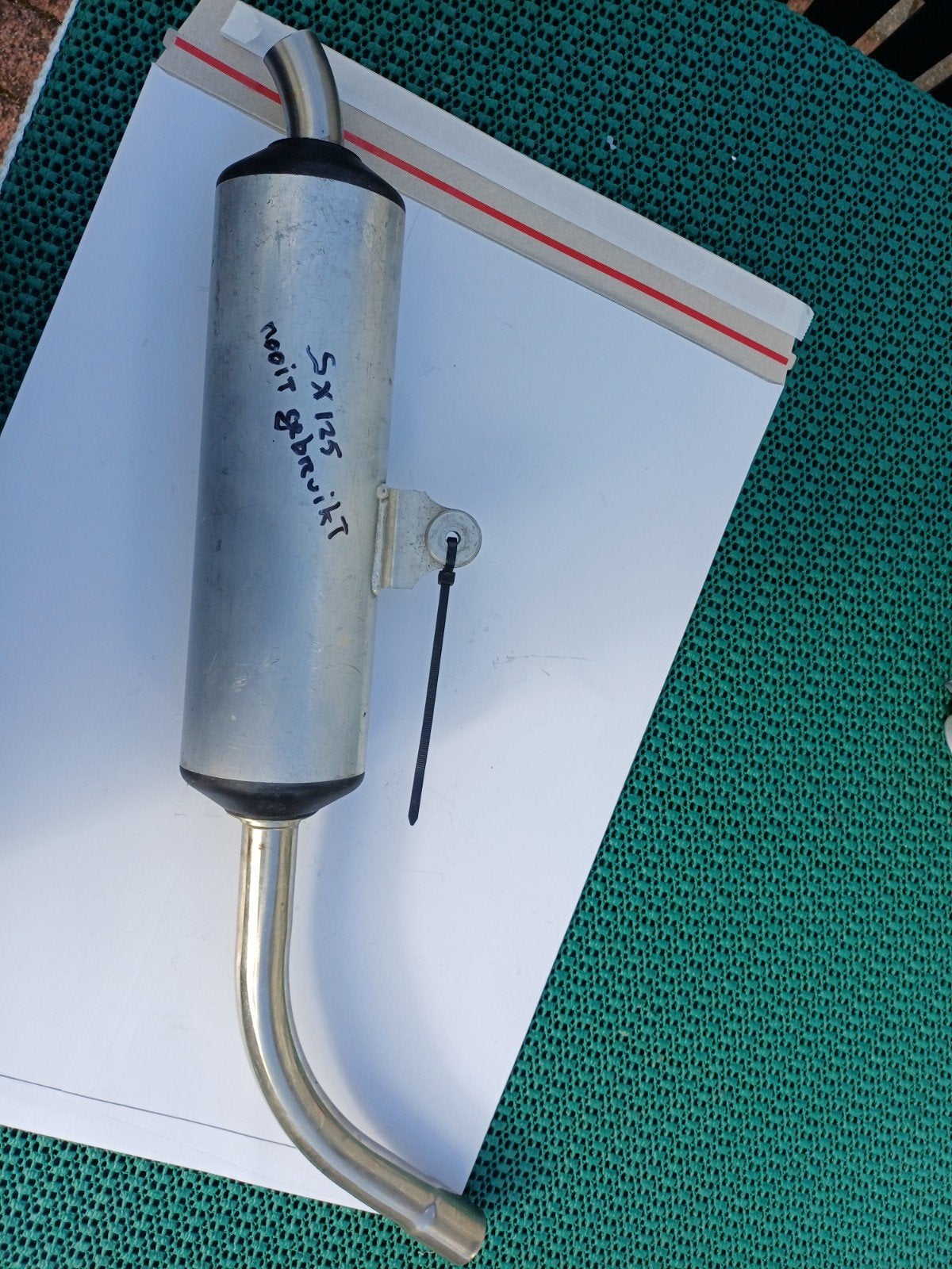 nieuwe demper oldtimer ktm crossmotor, Motoren, Ophalen