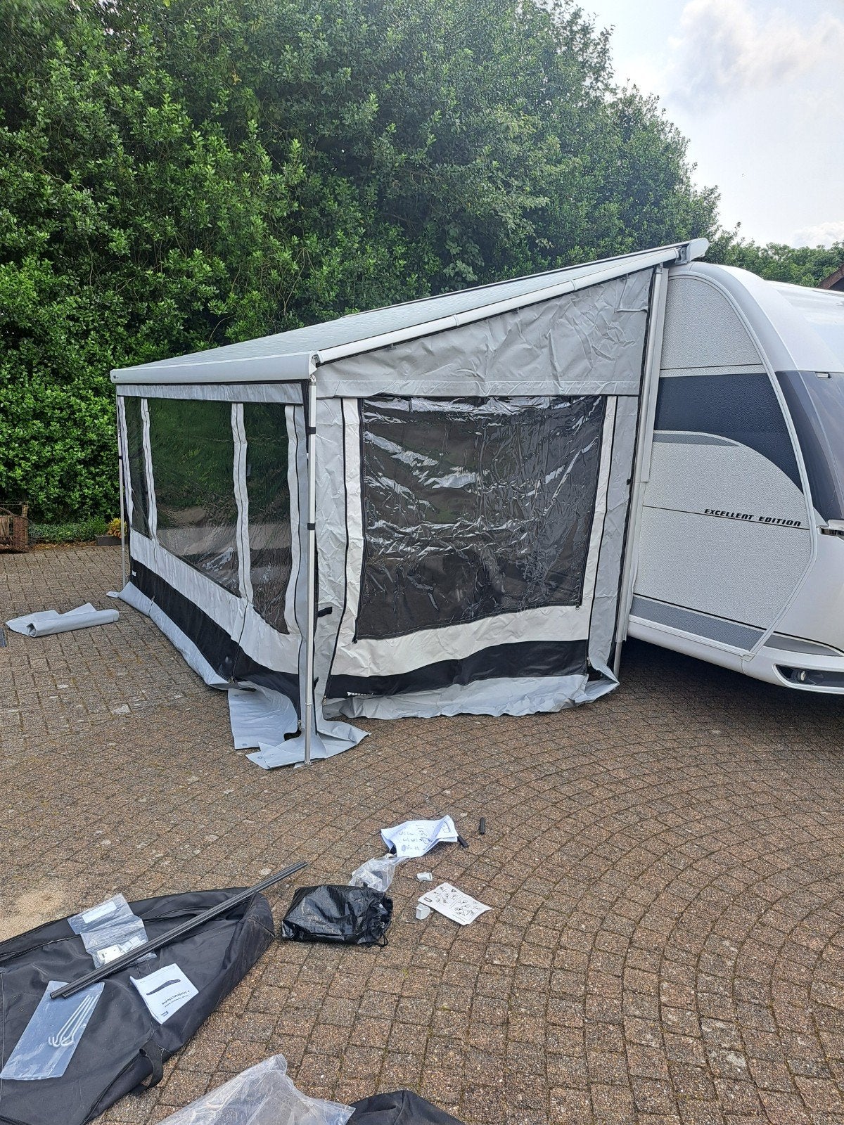 voor tent voor een luifel van 4m.50lang, Ophalen, Nieuw, Thule