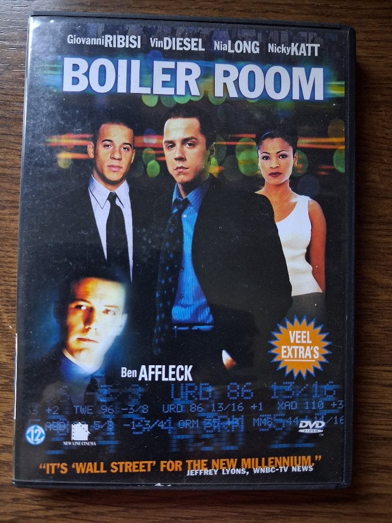 DVD - Boiler room (Vin Diesel/Ben Affleck/Scott Caan), Ophalen of Verzenden