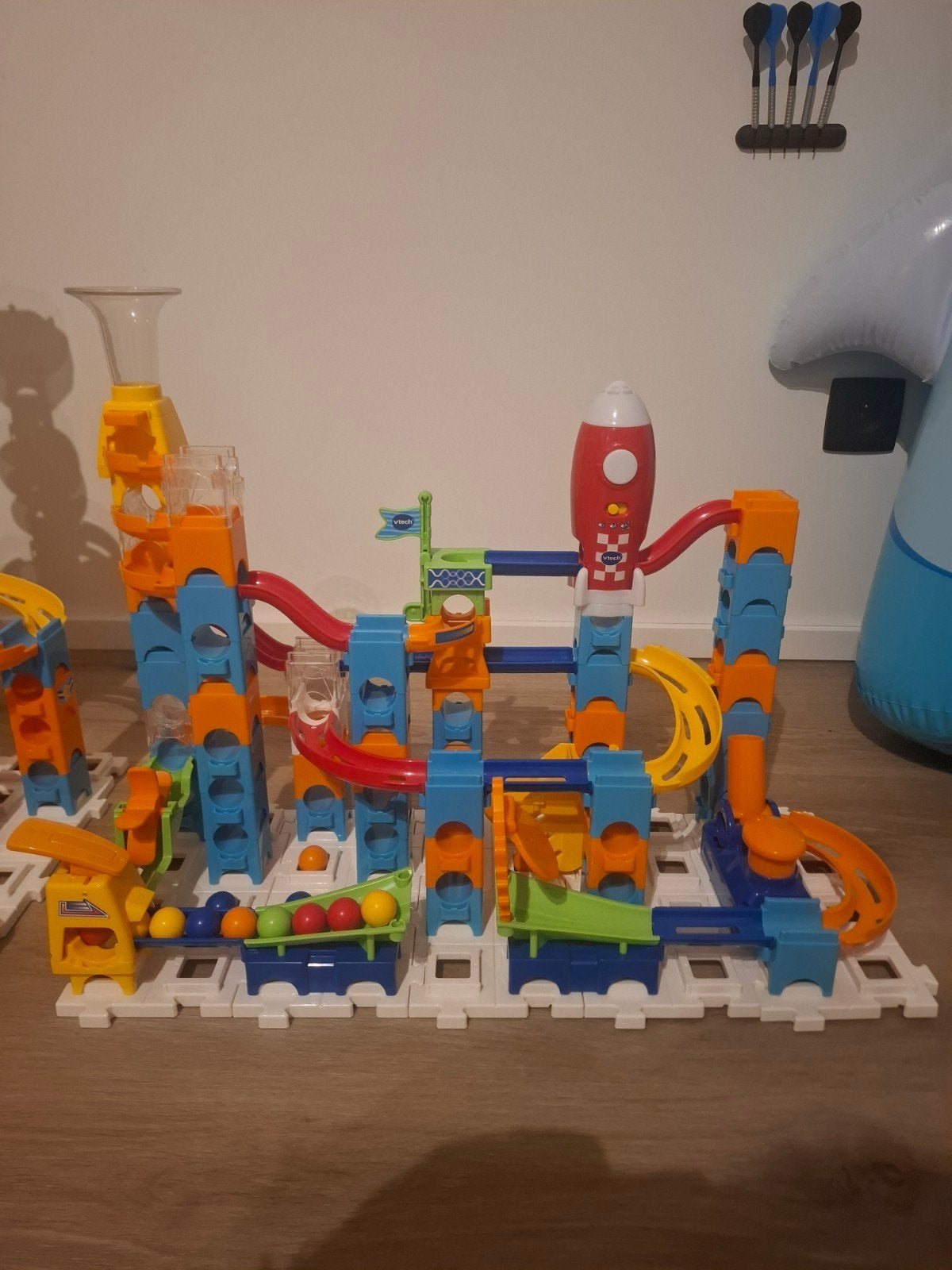 knikkerbaan marble rush vtech, Ophalen