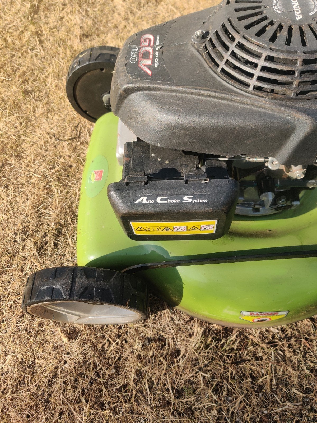 Honda grasmaaier, Enlèvement