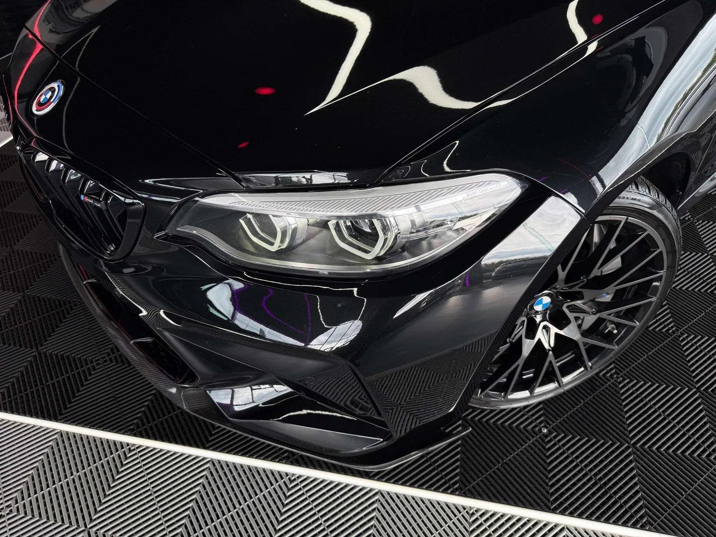 BMW M2 Coupé 3.0 M2 Competition DKG (automatique), Autos, Euro 6, Entreprise, Noir, 2 portes