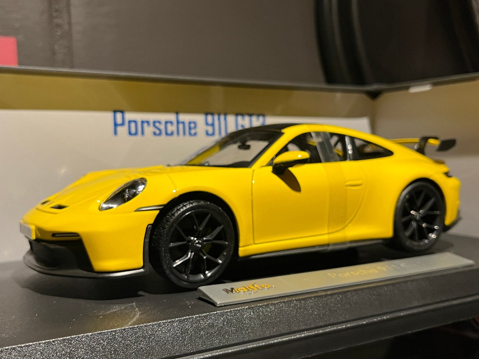 Porsche 911 GT3, Ophalen, Zo goed als nieuw, Maisto