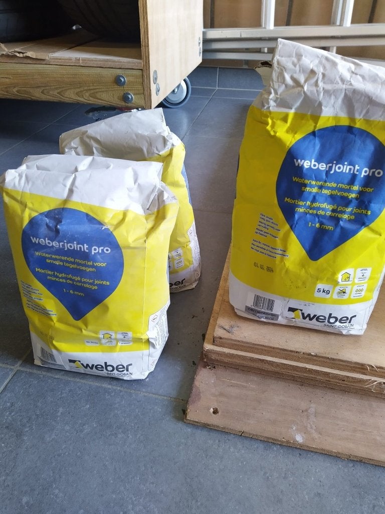 voegsel Weberjoint Pro cement grijs, Doe-het-zelf en Bouw, Ophalen, Nieuw, Overige materialen, Overige typen