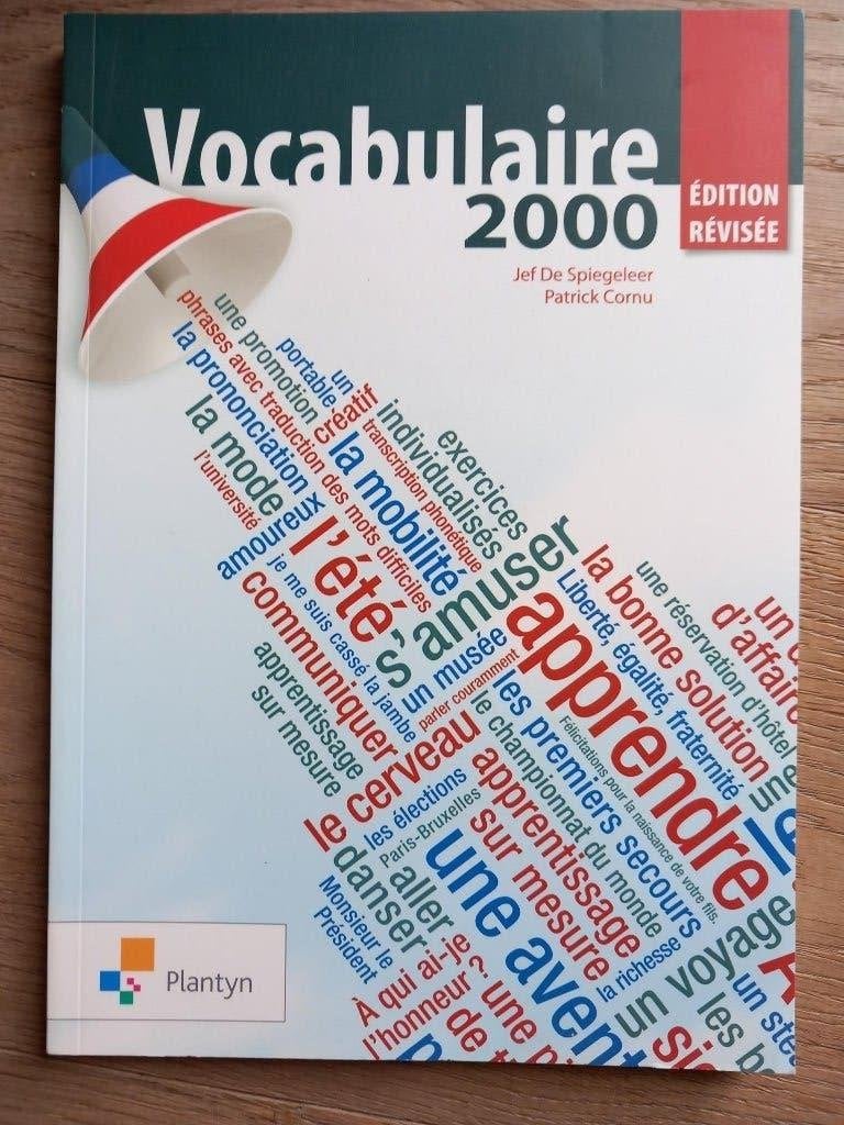 Vocabulaire 2000, Livres, Plantyn, Français, Comme neuf, Enlèvement