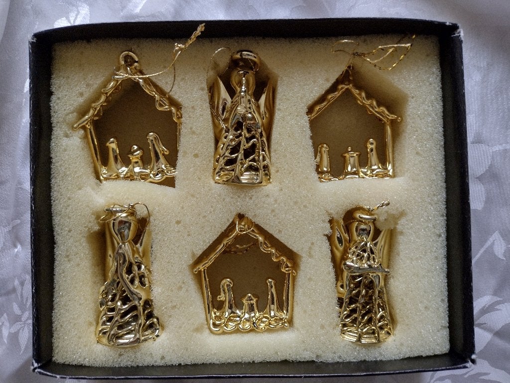 Oude duitse kersthangers, Diversen, Kerst, Ophalen of Verzenden, Gebruikt