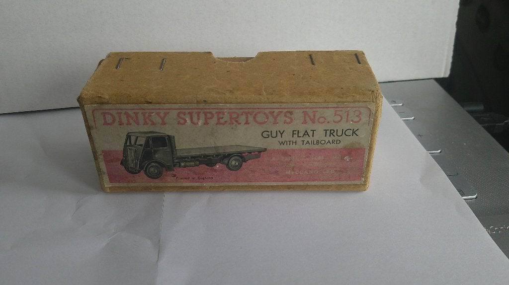 150)Dinky Toys 513 Guy (Type 1) Platte vrachtwagen, Ophalen of Verzenden, Gebruikt, Bus of Vrachtwagen, Dinky Toys