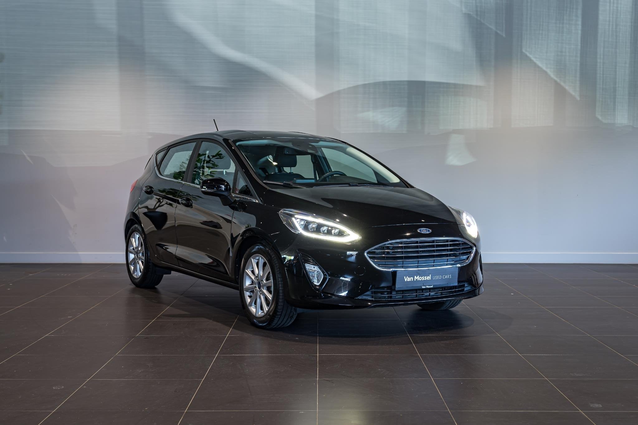 Ford Fiesta 1.0i Titanium | Winterpack | LED | LMV | Carplay, Auto's, Voorwielaandrijving, Gebruikt, Euro 6, 580 kg
