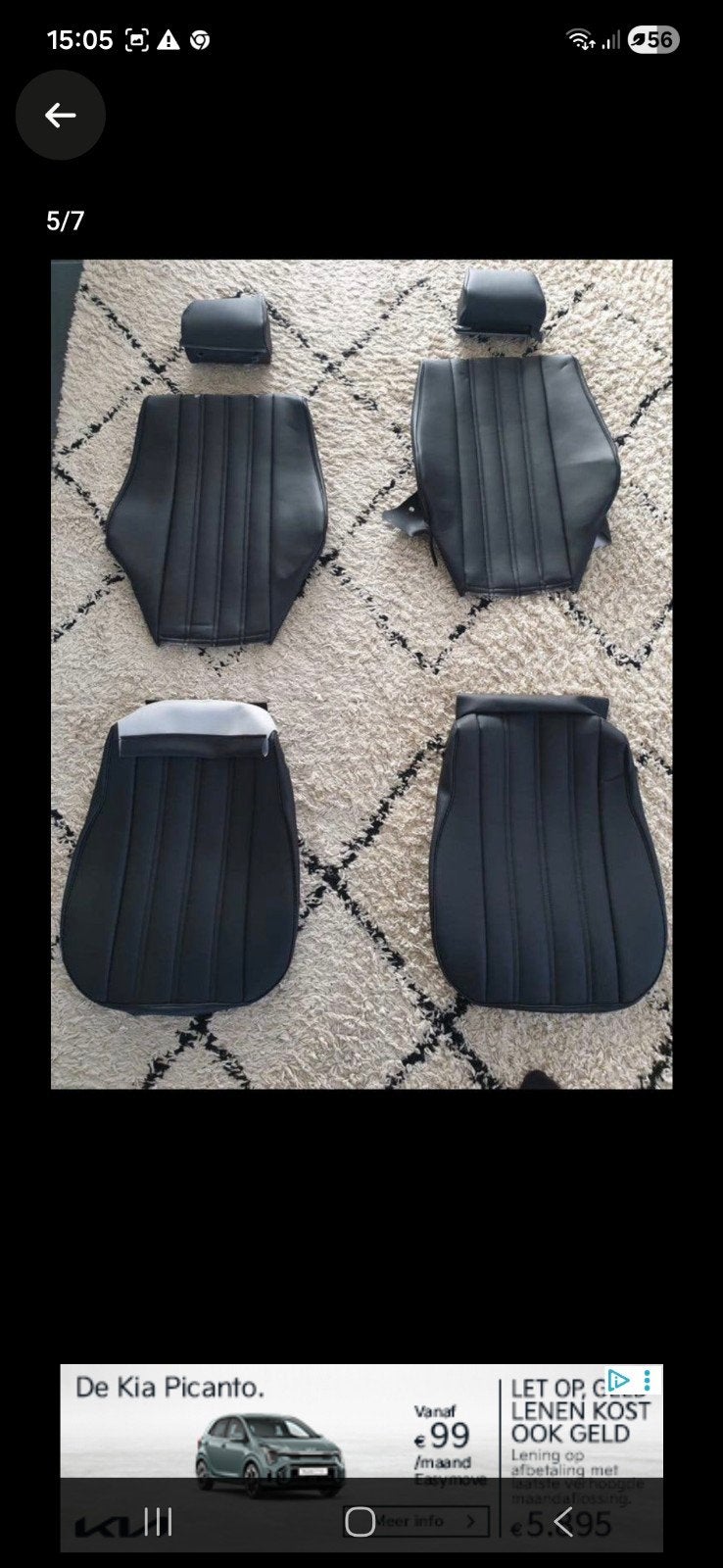nouvelles housses de siège originales pour BMW E30, 800 euro, Enlèvement, Neuf, BMW