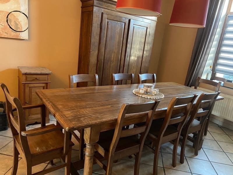 salle à manger, Ophalen, Gebruikt, Style ferme, 6 tot 8 stoelen