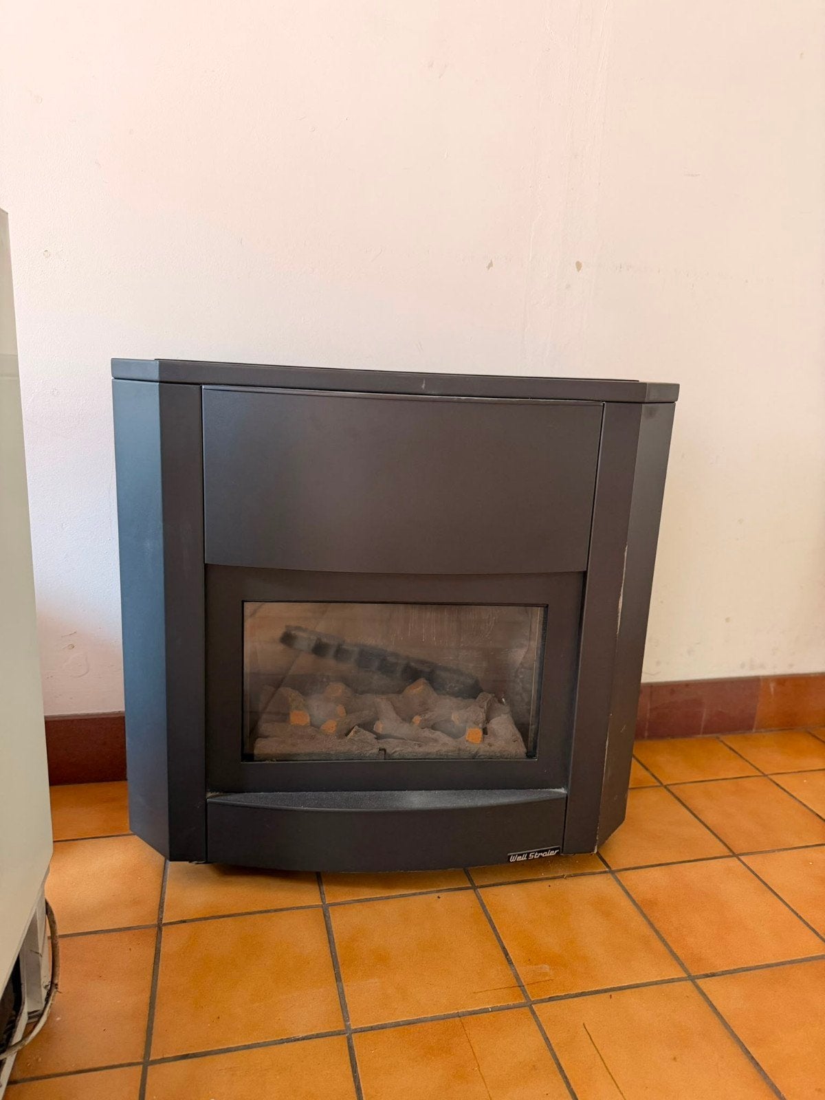 Well Straler te koop!, Maison & Meubles, Cheminées, Enlèvement, Utilisé, Cheminée sur pied, Cheminée au gaz