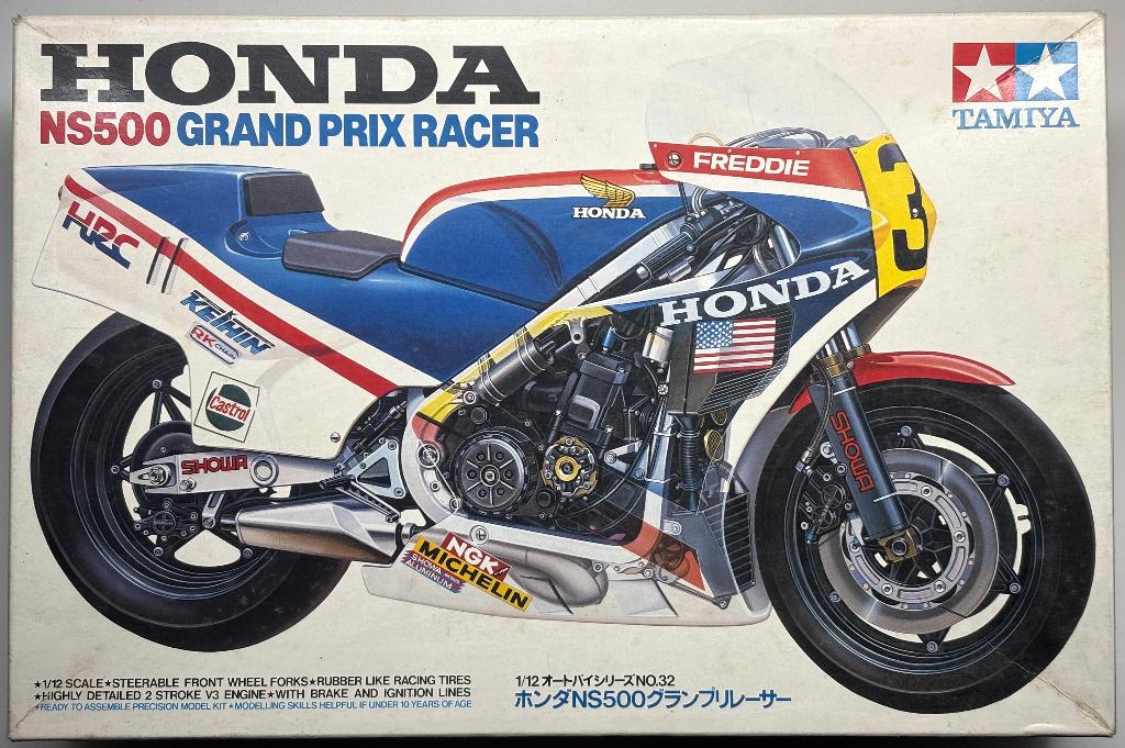 Tamiya Honda NS500 Grand Prix Racer, Hobby en Vrije tijd, Ophalen of Verzenden, Zo goed als nieuw, Tamiya, Groter dan 1:32